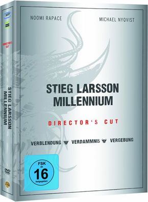 Stieg Larsson: Millennium D.C. BOX (DVD) Min: 526/DD5.1/WS D