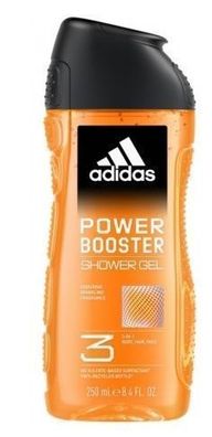 Adidas Power Booster 3-in-1 Duschgel, 250 ml