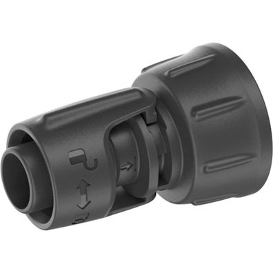 Micro-Drip-System Hahn-Anschluss 13mm (1/2") > G 3/4" (dunkelg
