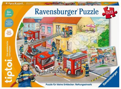 Ravensburger tiptoi Puzzle für kleine Entdecker: Rettungseinsa