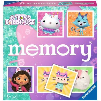 memory - Gabby's Dollhouse - Ravensburger 22596 - (Spielzeug / Gesellschaftsspiel)