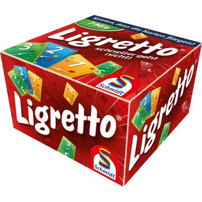 Ligretto (rot) - Schmidt Spiele 01301 - (Spielzeug / Gesellschaftsspiel)