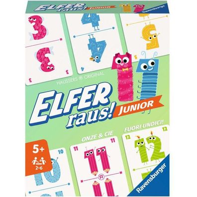 Elfer raus! Junior - Ravensburger 20947 - (Spielzeug / Gesells