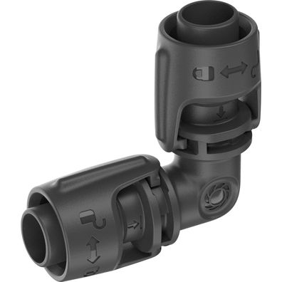 Micro-Drip-System L-Stück 13mm (1/2") (dunkelgrau, 2 Stück, Mo