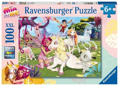 Ravensburger Kinderpuzzle Mia and me - Wahre Einhorn-Freundsch