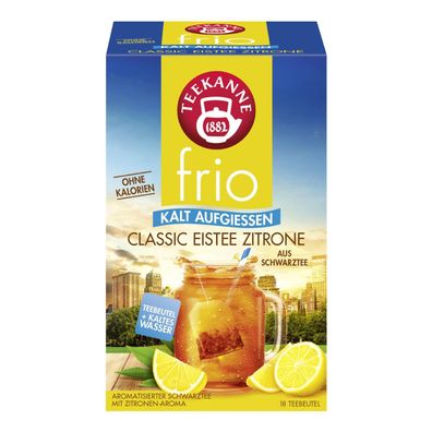 Teekanne 7587 frio® Classic - Eistee Zitrone - 18 Beutel