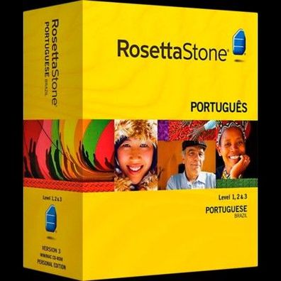 Rosetta Stone - Learn Portuguese (Level 1, 2 & 3 Set)