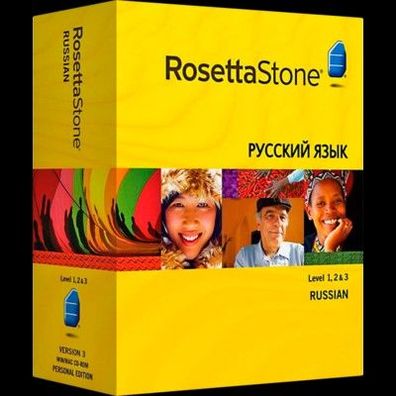 Rosetta Stone - Learn Russian (Level 1, 2, 3, 4 & 5 Set)