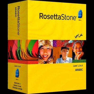 Rosetta Stone - Learn Arabic (Level 1, 2 & 3 Set)