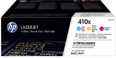 Hewlett Packard CF252XM HP Toner CF 252 XM C/M/Y No. 410 X