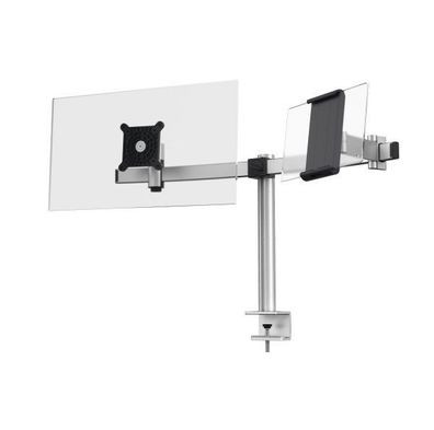 Durable 508723 Durable Monitorhalterung, 1 Monitor und Tablet, Tischklemme