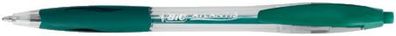 12x BiC® 887134 Druckkugelschreiber ATLANTIS® Classic 0,4 mm grün