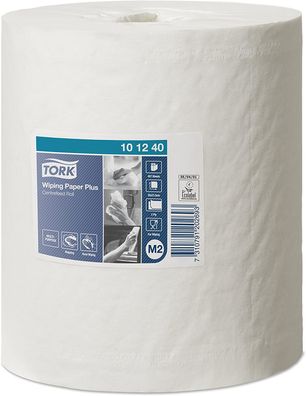 TORK 101240 Mehrzweck-Putzrolle 2-lagig weiß 160 m stark