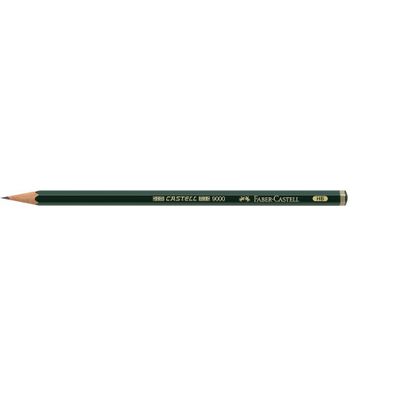 Faber Castell Bleistift 9000 HB grün