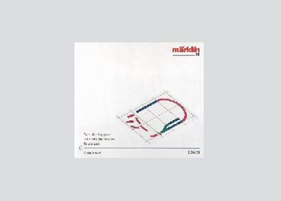 Maerklin 02409 Magnetisches Gleisplanspiel für C-Gleise Spur H0