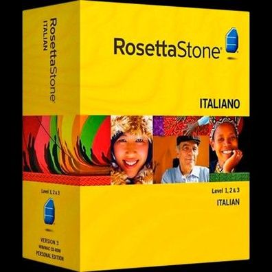 Rosetta Stone - Learn Italian (Level 1, 2, 3, 4, & 5 Set)