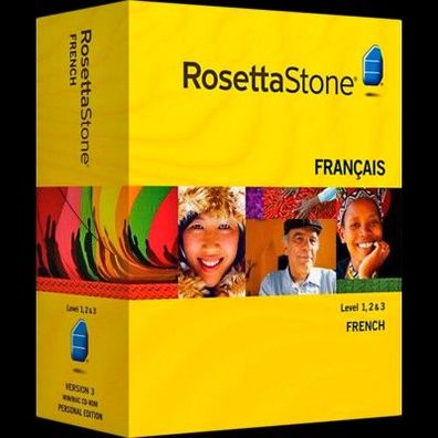 Rosetta Stone - Learn French (Level 1, 2, 3, 4 & 5 Set)