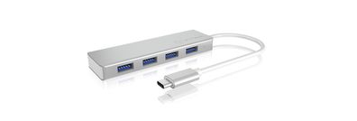 RaidSonic 60437 Raidsonic IB-HUB1425-C3 4 Port USB 3.0 Type-C