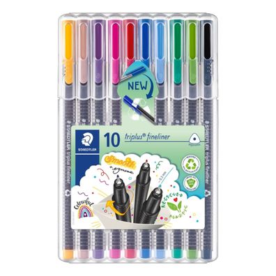 Staedtler Fineliner triplus rPP, 10ST