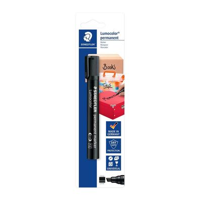 Staedtler 350-9 BK-1 Lumocolor Signiermarker schwarz 2,0 - 5,0 mm