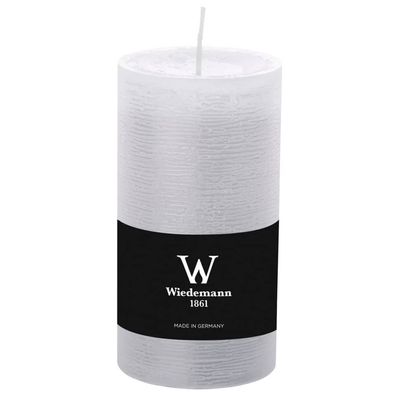 Wiedemann 281005.004 Stumpenkerze - 130 x 68 mm, weiß