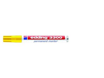 Edding Permanentmarker 3300 gelb