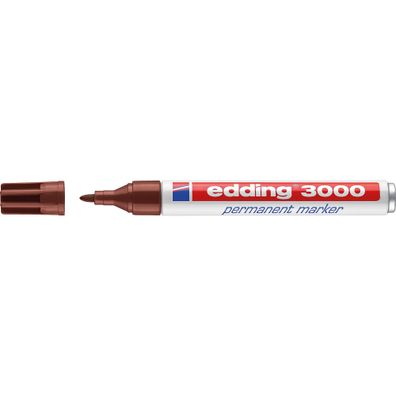 Edding Permanentmarker 3000 braun