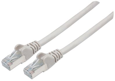 Intellinet 733274 Intellinet Patchkabel RJ45 S/FTP Cat6 7.5m LSOH Hebels. grau