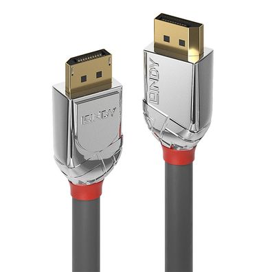 Lindy 36301 Lindy DisplayPort Kabel Cromo Line 1m