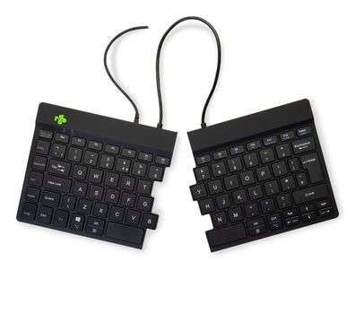R-GO Tools RGOSP-UKWIBL R-Go Tastatur Split Break ergonomisch UK-Layout schwarz