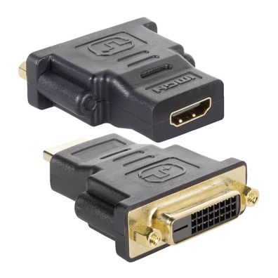 Techly IADAP-HDMI-644 Techly HDMI Buchse auf DVI-D 24 + 1 dual link Buchse