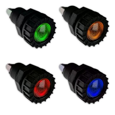 Kontrollleuchte | 12–24V | Schraubanschluss | Ø17mm | Farbauswahl