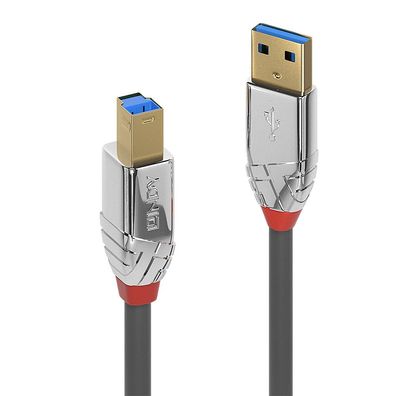 Lindy 36660 Lindy USB 3.0 Kabel Typ A/B Cromo Line M/M 0.5m
