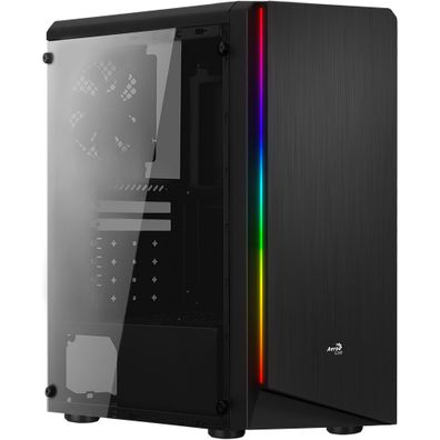 Aerocool ACCM-PV13012.11 Geh AeroCool Midi Rift Black MicroATX/ATX/MiniITX o.N