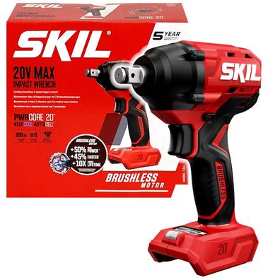 Clé à chocs sans fil Skil 20 V 3241 CA 300 Nm 1/2'' (sans boîtier de batterie)