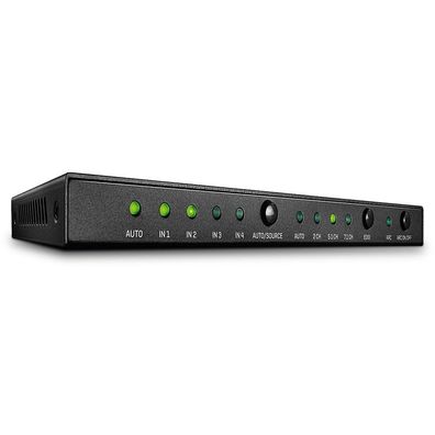 Lindy 38249 Lindy 4 Port HDMI 2.0 18G Switch mit Audio