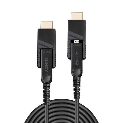 Lindy 38322 Lindy Micro-HDMI Fibre Optic Hybrid 18G Kabel 30m