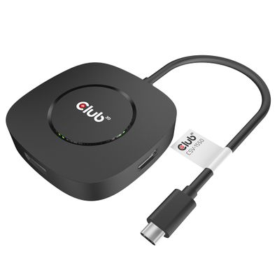 Club 3D CSV-1550 Club3D USB-Hub USB 3.2 Typ C > 3x DisplayPort 1.4 St/Bu retail