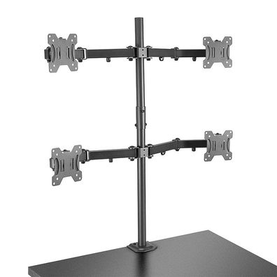 Lindy 40659 Lindy Tischhalterung für vier Monitore