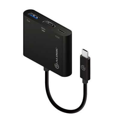 Alogic MP-UCHDCH Alogic Adapter USB-C Multiport HDMI/USB3.0/USBC 4K schwarz