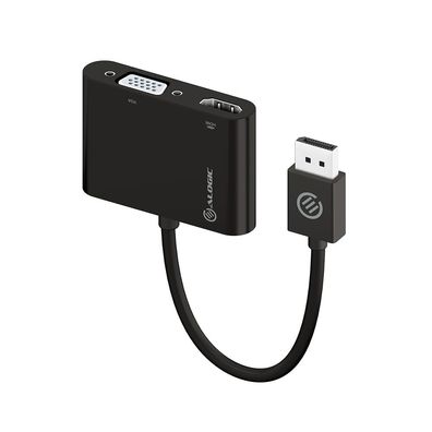 Alogic DP-VGHD4K-ADP Alogic Adapter DisplayPort Mini -> HDMI VGA schwarz