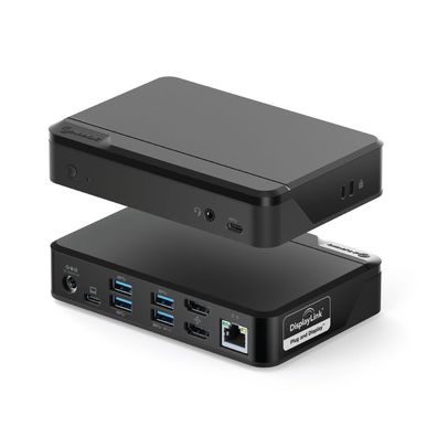 Alogic Duthdpr Alogic Docking Station Universal Twin HD USB-C & USB-A 85W