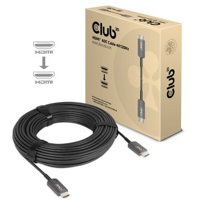 Club 3D CAC-1379 Club3D HDMI-Kabel A -> A 2.1 aktiv opt. 8K60Hz UHD 20 Meter retail