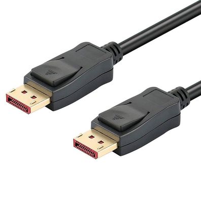 Techly ICOC-DSP-A14-030NT Techly DisplayPort 1.4 Anschlusskabel, St./St., 3m, schwarz