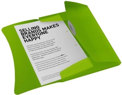 Esselte Dokumentenmappe A4 grün Ordnungsmappe A4 für 150Blatt (80g). Au