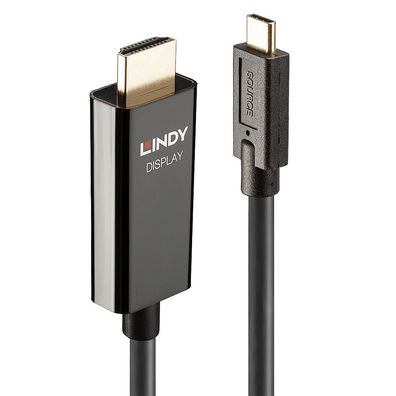 Lindy 43317 Lindy 10m USB Typ C an HDMI Adapterkabel mit HDR