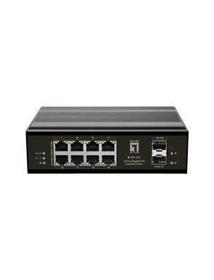 Level One IGP-1031 LevelOne Switch 10Port Gigabit PoE DIN-Rail, 40°C to 75°C
