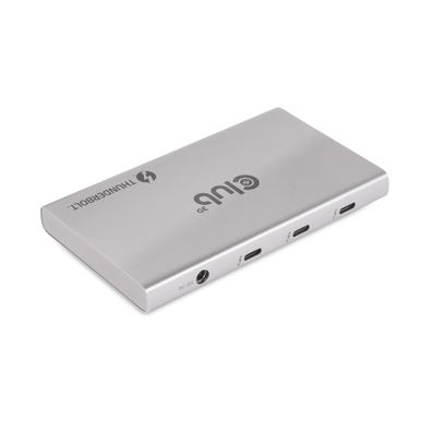 Club 3D CSV-1580 Club3D Thunderbolt4 5-in-1 HUB > 3xThunderbolt/1xUSB Bu/Bu retail