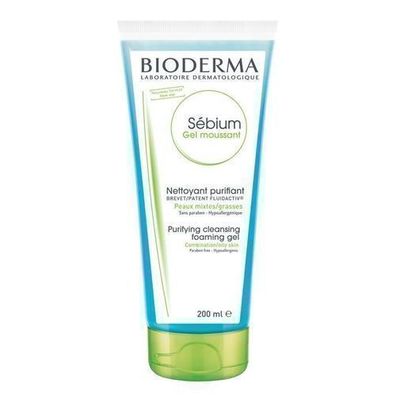 Bioderma Sebium antibakterieller Reinigungsschaum für das Gesicht, 200ml