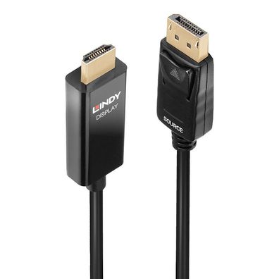 Lindy 40928 Lindy 5m DP an HDMI Adapterkabel mit HDR